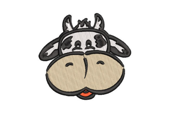 Cow Face Embroidery Design Review